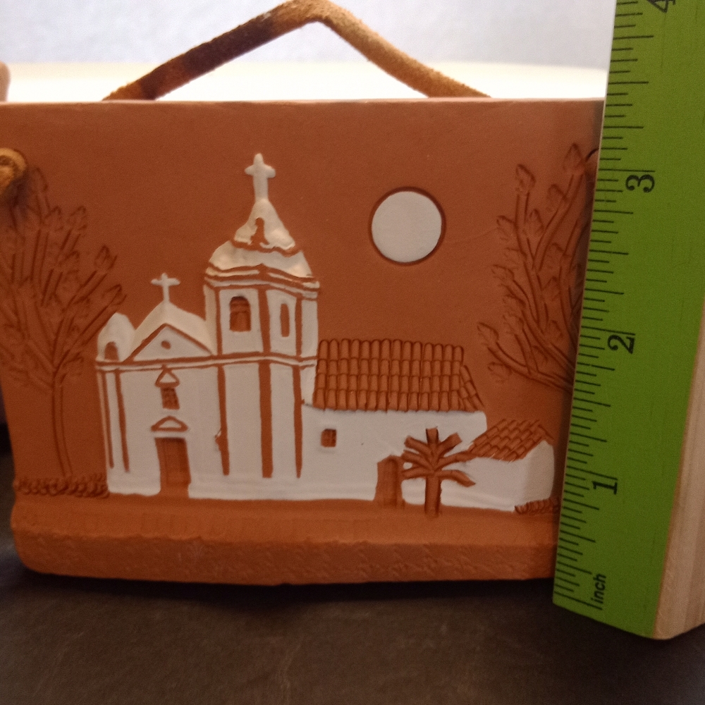 Luis Soares set of 3 wall plaques. Made in 1989. Portugal. Signed on the back. - Picture 9 of 11